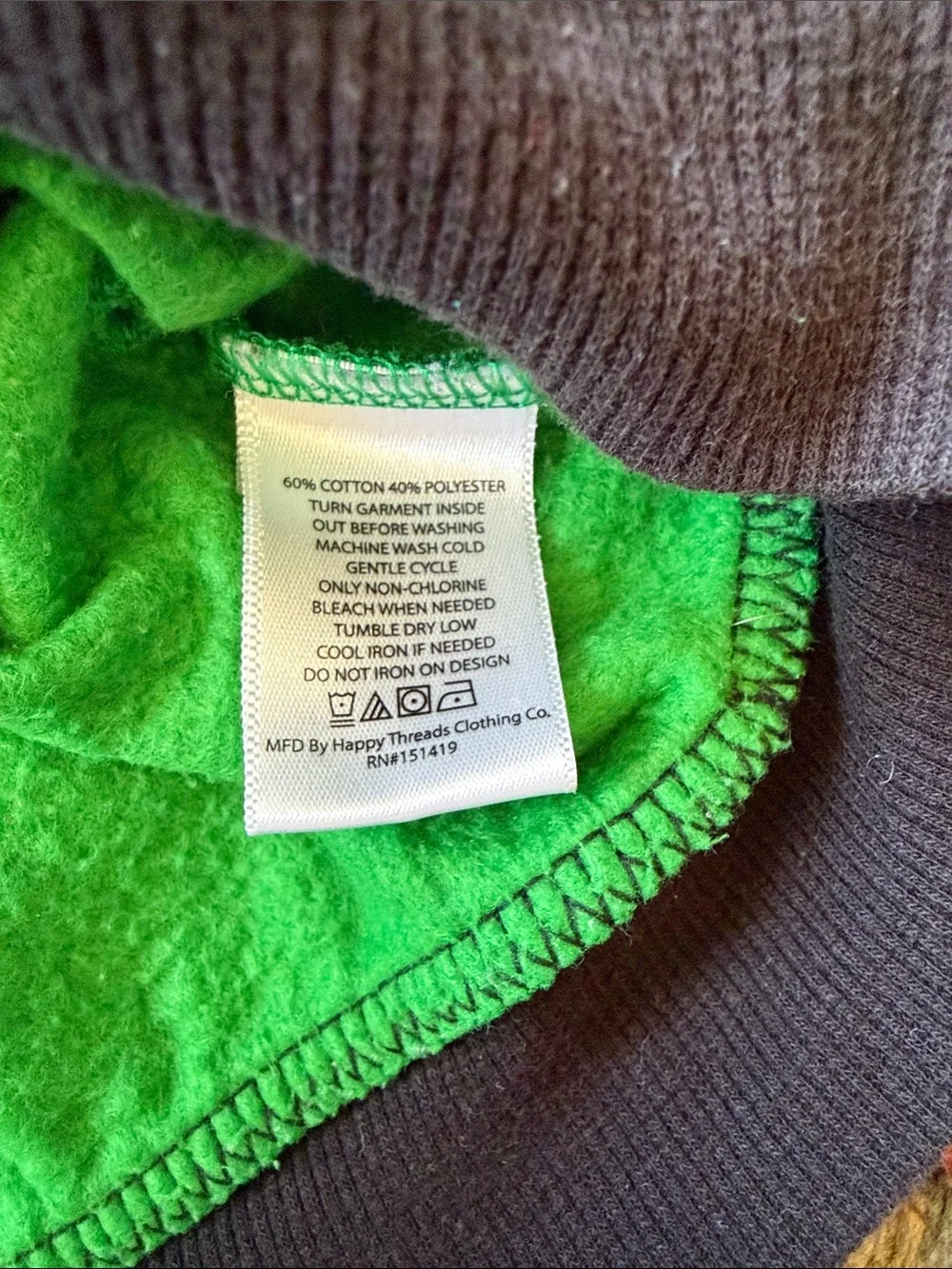 Teenage Mutant Ninja‎ Turtles Green 'Turtle Power' Graphic Sweatshirt 2T